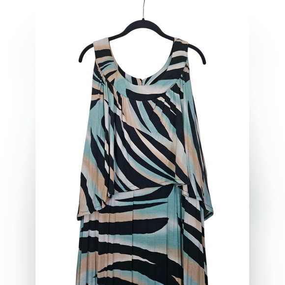 Jessica London Maxi Dress Women Plus Size 18/20 - Picture 2 of 6